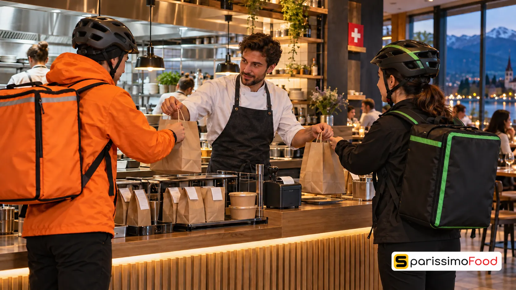 Just Eat vs Uber Eats Schweiz: Kosten im Vergleich